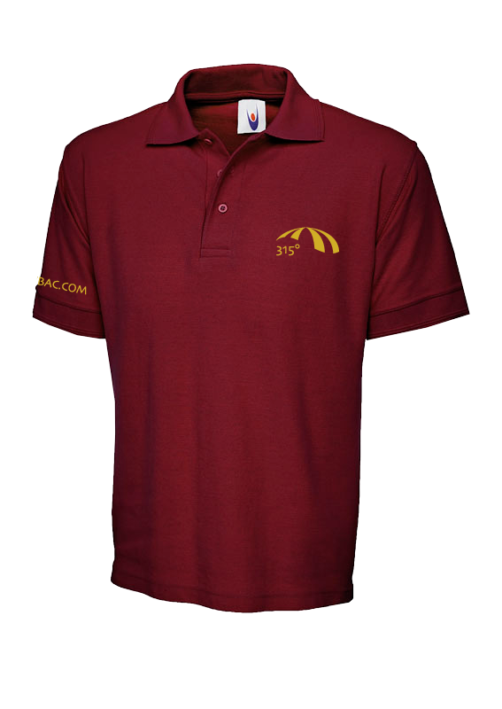 Maroon/Gold Polo